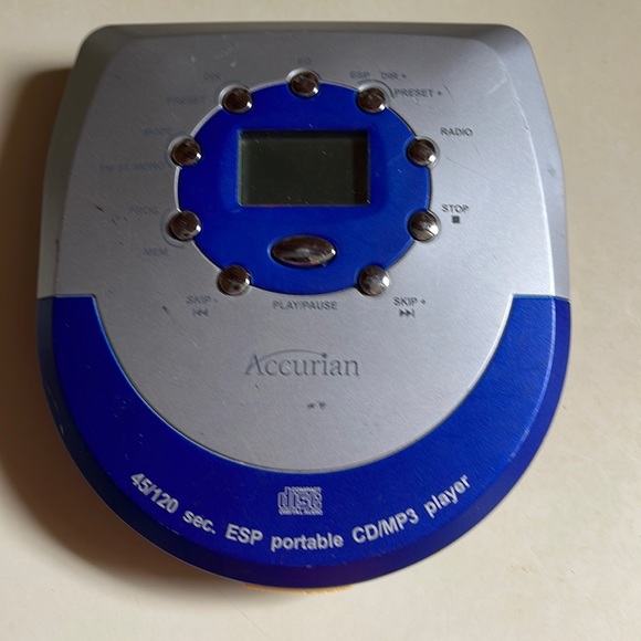 Accurian Radio Shack portable CD player laser product - Picture 1 of 3
